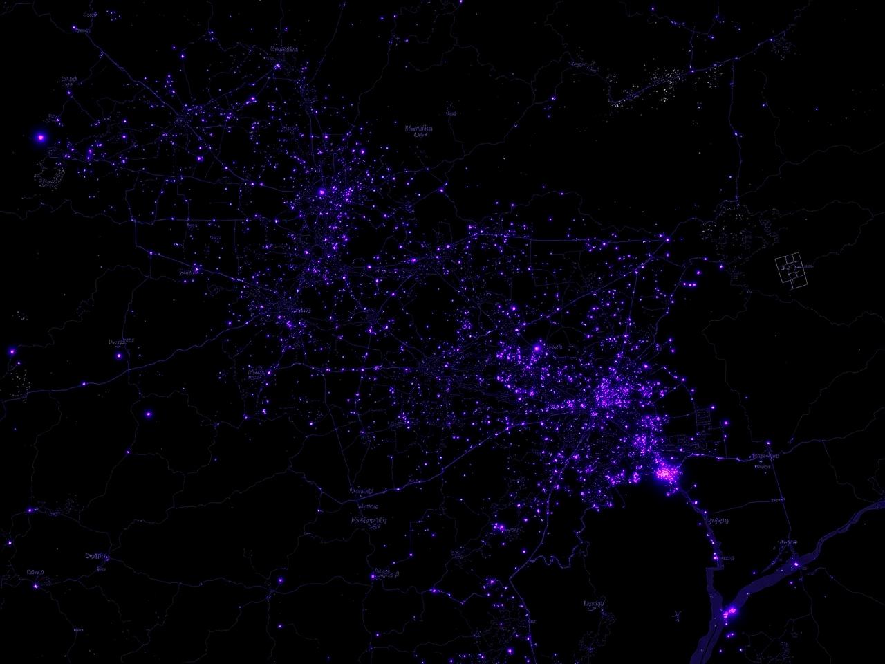 PA and DE active client map